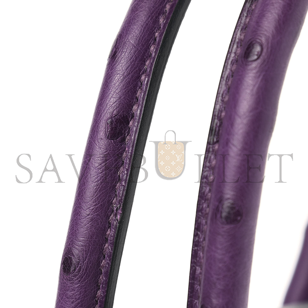 HERMES MASTER BIRKIN 30 ULTRA VIOLET 1077693 (30*24*16cm)